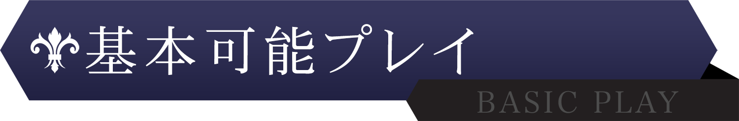 基本可能プレイ